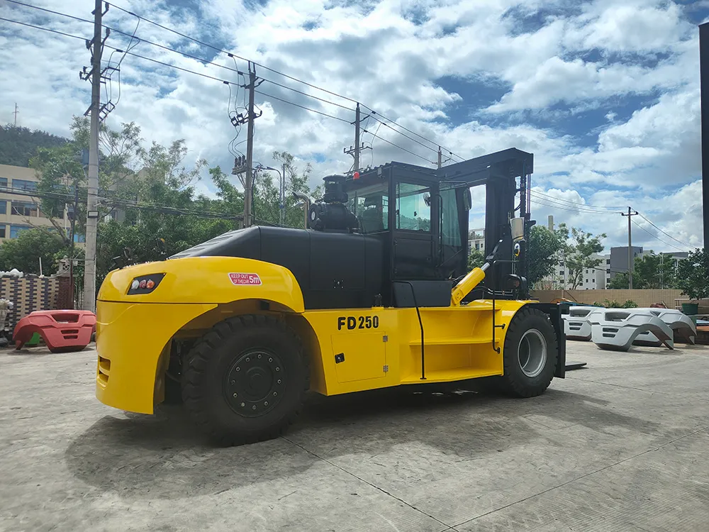 YULI CPCD250 Тяжёлый дизельный вилочный погрузчик 25 т